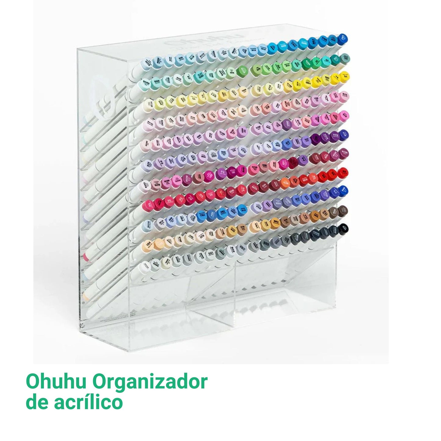Ohuhu Organizador de acrílico para marcadores